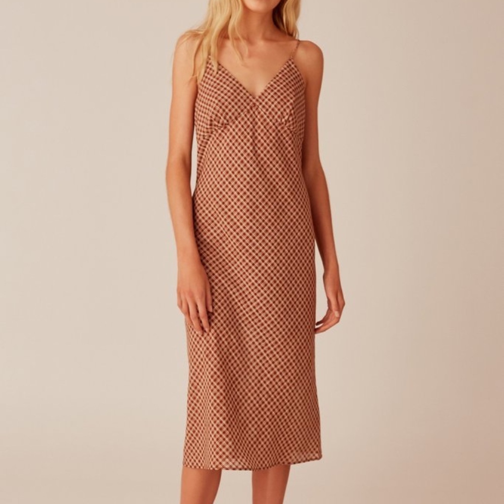 Longitude Check Dress